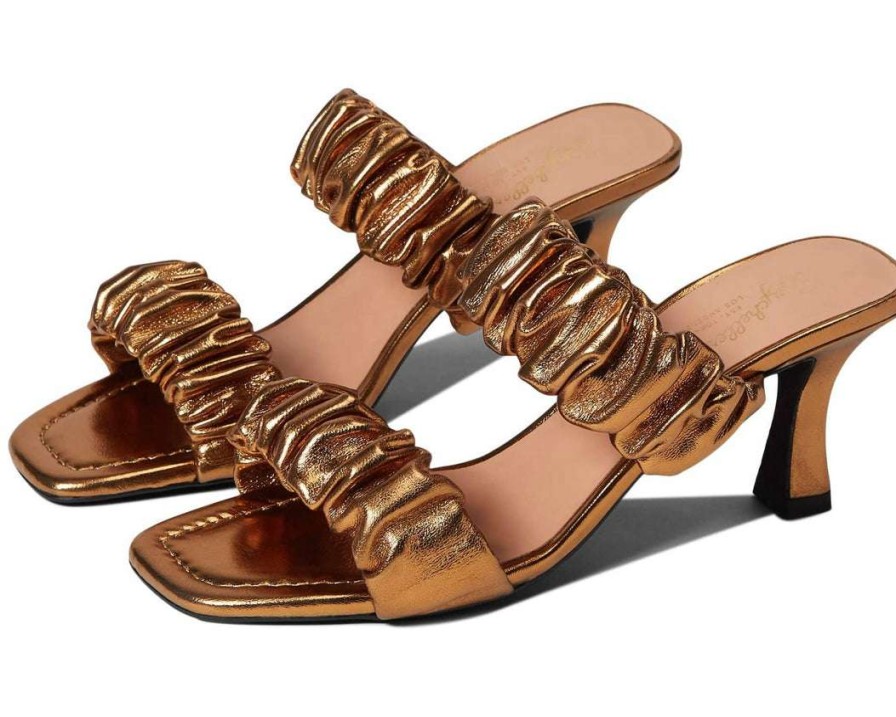 Shoes * | Seychelles Leeward Sandal In Women Gold Metallic