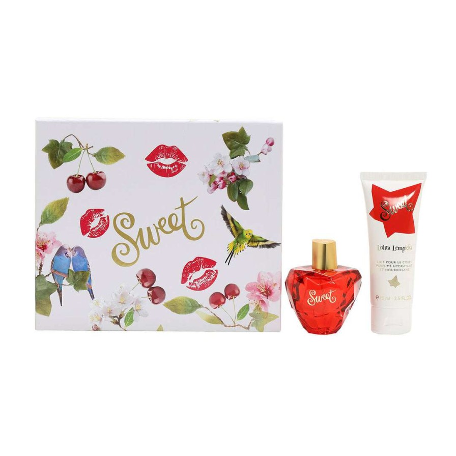 Health-Beauty * | Lolita Lempicka Sweet Gift Set 1.7 Oz Edp Spray, 2.5 Oz Body Lotion