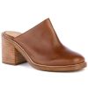 Shoes * | Seychelles Spur Of The Moment Leather Mule Women Tan Leather