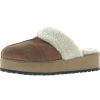 Shoes * | Seychelles Steady Womens Slip On Leather Mules Tan Suede