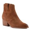 Shoes * | Seychelles Upside Boots In Women Cognac Suede