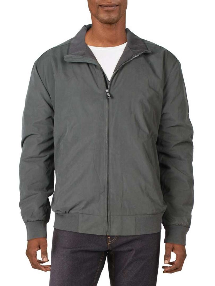 Clothing * | Weatherproof Mens Lightweight Short Bomber Jacket