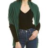 Clothing * | In2 By Incashmere Fringe Cashmere Wrap Women Green