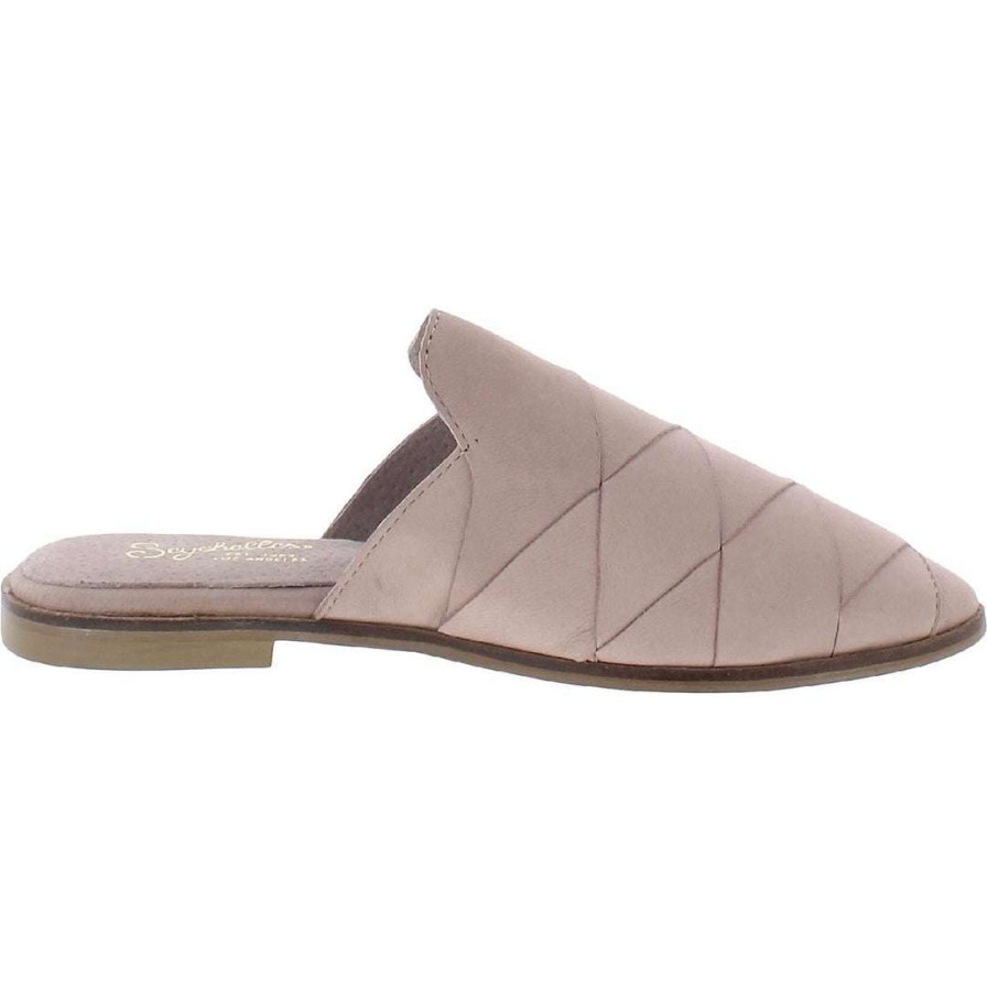 Shoes * | Seychelles Survival Womens Leather Slip On Mules Pink