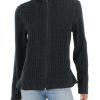 Clothing * | Weatherproof Womens Lightweight Cold Weather Fleece Jacket Black