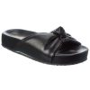 Shoes * | Seychelles Set The Tone Leather Sandal Women Black