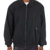 Clothing * | Weatherproof Mens Water Repellent Short Bomber Jacket Black