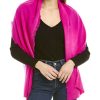 Clothing * | In2 By Incashmere Fringe Cashmere Wrap Women Pink