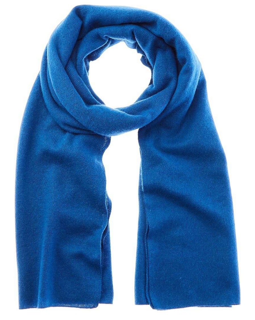 Accessories * | In2 By Incashmere Cashmere Travel Scarf Women Blue