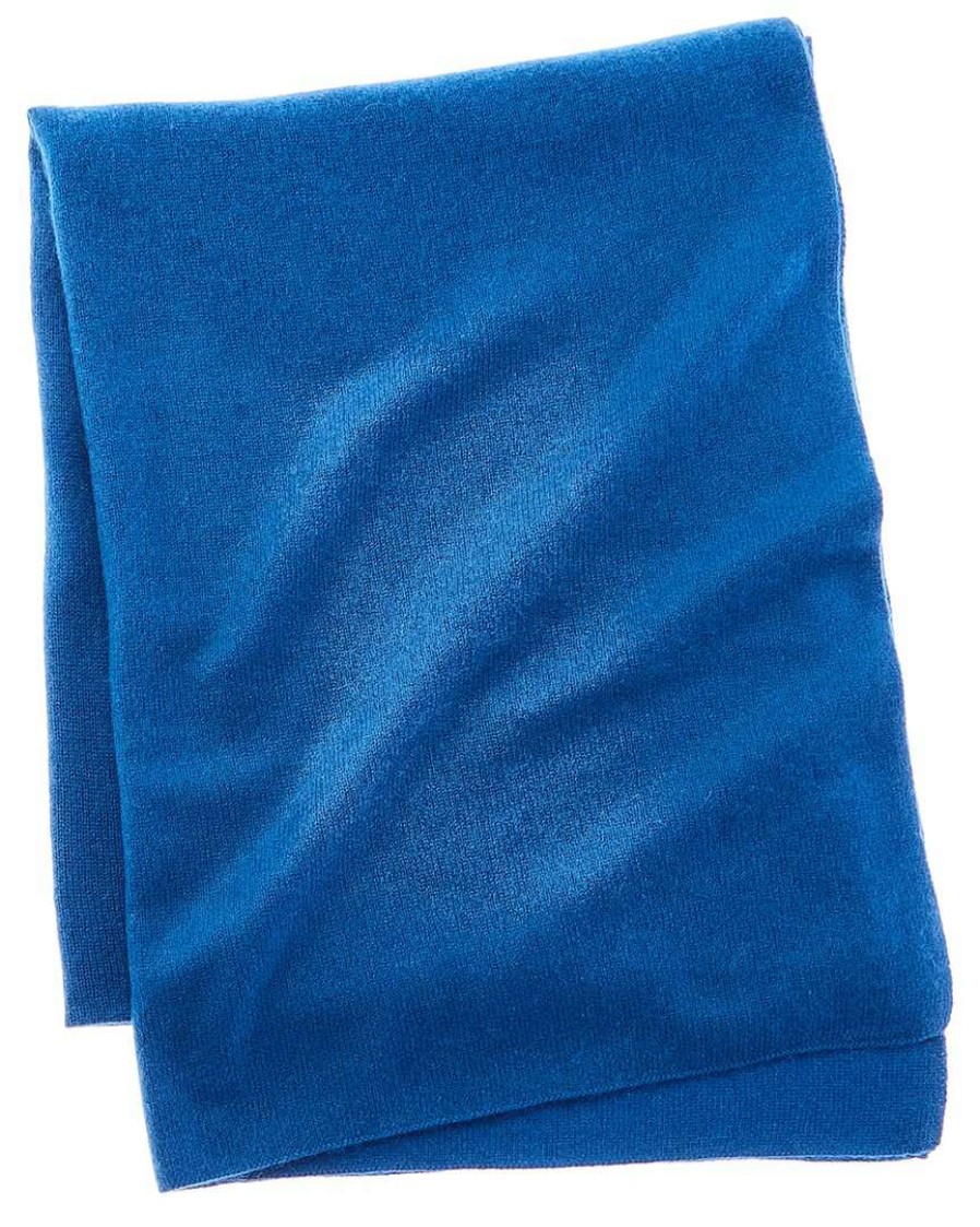 Accessories * | In2 By Incashmere Cashmere Travel Scarf Women Blue