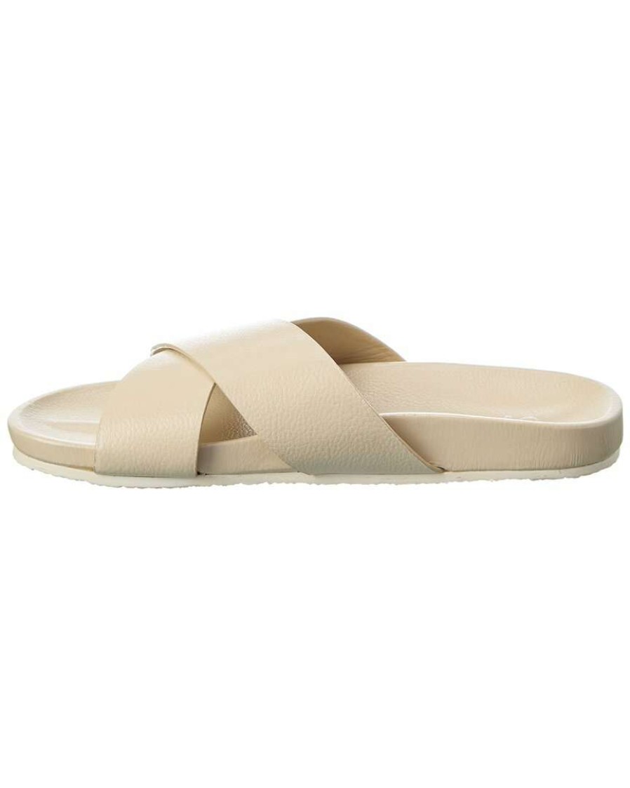 Shoes * | Seychelles Lighthearted Leather Sandal Women Off White