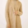 Clothing * | Mystree Open Cardigan In Women Toffee