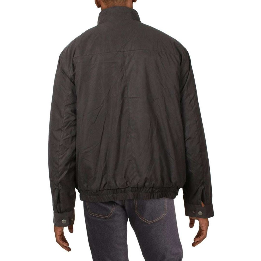 Clothing * | Weatherproof Mens Fleece Short Bomber Jacket