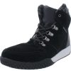 Shoes * | Weatherproof Ruby Womens Leather Cold Weather Winter & Snow Boots Black