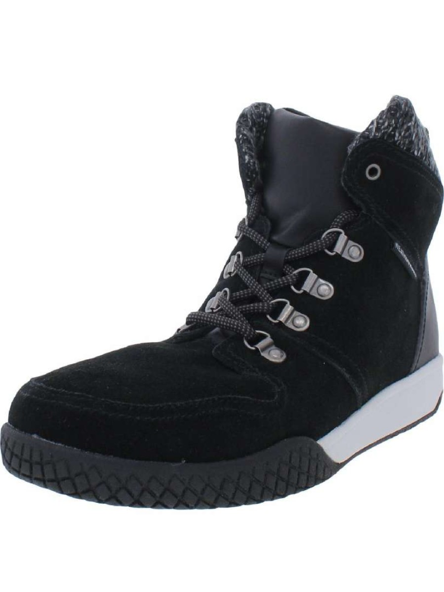 Shoes * | Weatherproof Ruby Womens Leather Cold Weather Winter & Snow Boots Black