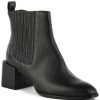 Shoes * | Seychelles Exit Strategy Leather Bootie Women Black Leather