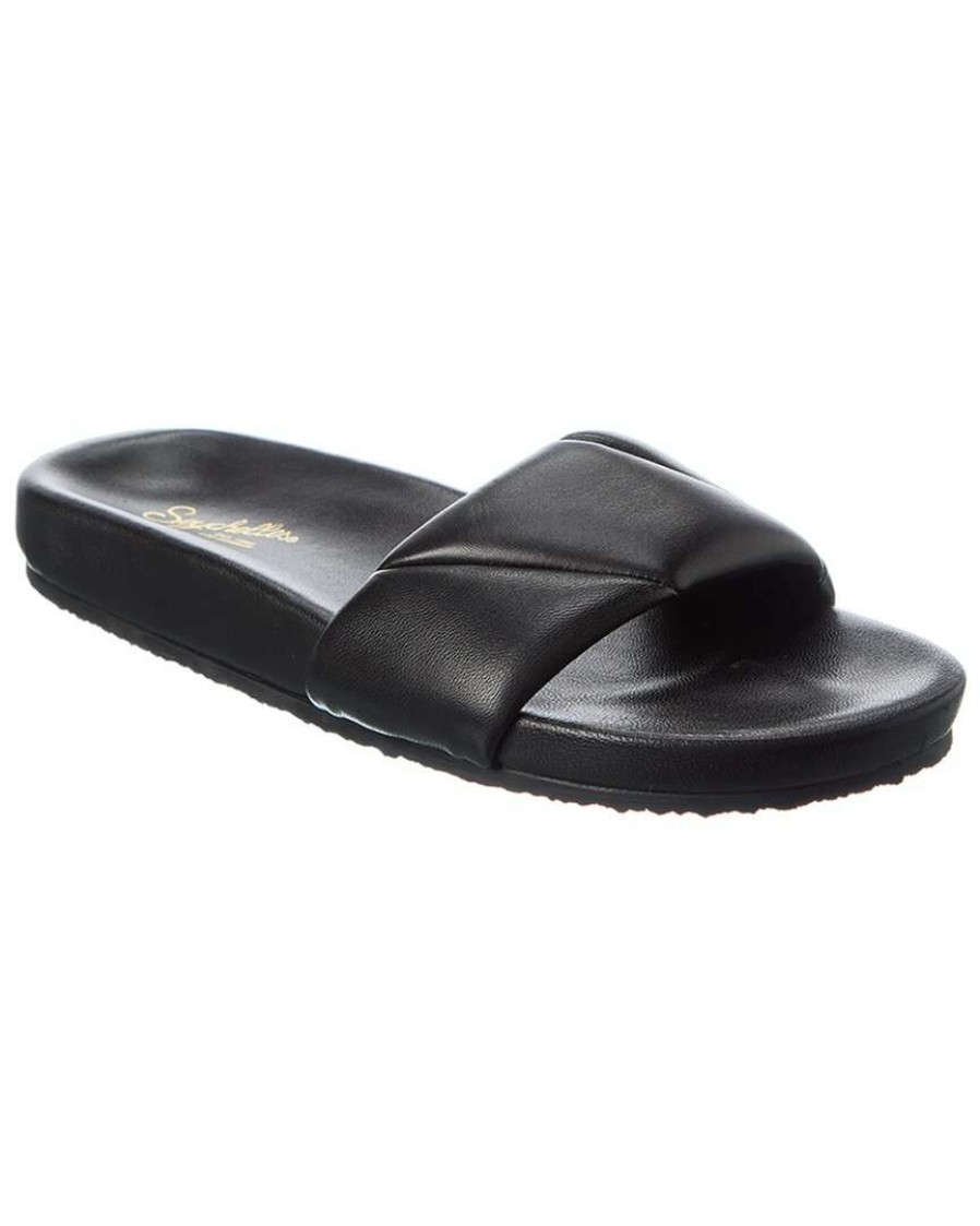 Shoes * | Seychelles Trilogy Leather Sandal Women Black