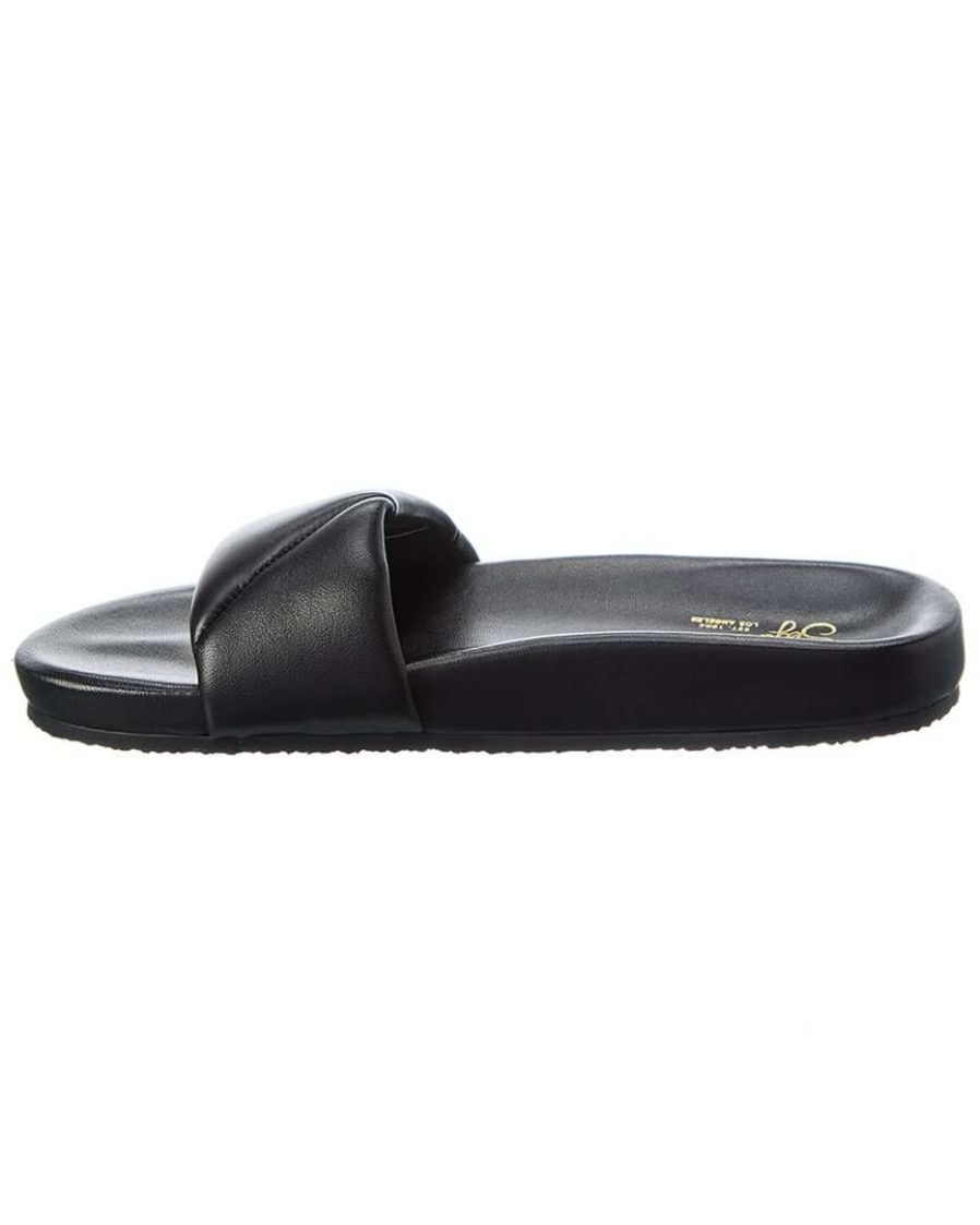 Shoes * | Seychelles Trilogy Leather Sandal Women Black