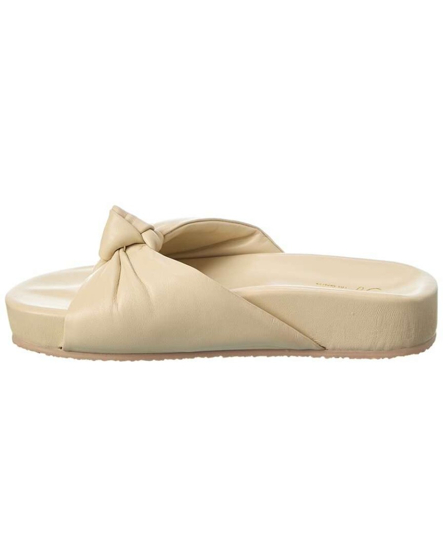 Shoes * | Seychelles Set The Tone Leather Sandal Women Cream