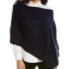 Clothing * | In2 By Incashmere Cashmere Topper Women Blue