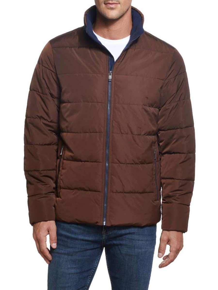 Clothing * | Weatherproof Mens Quilted Water Resistant Puffer Jacket