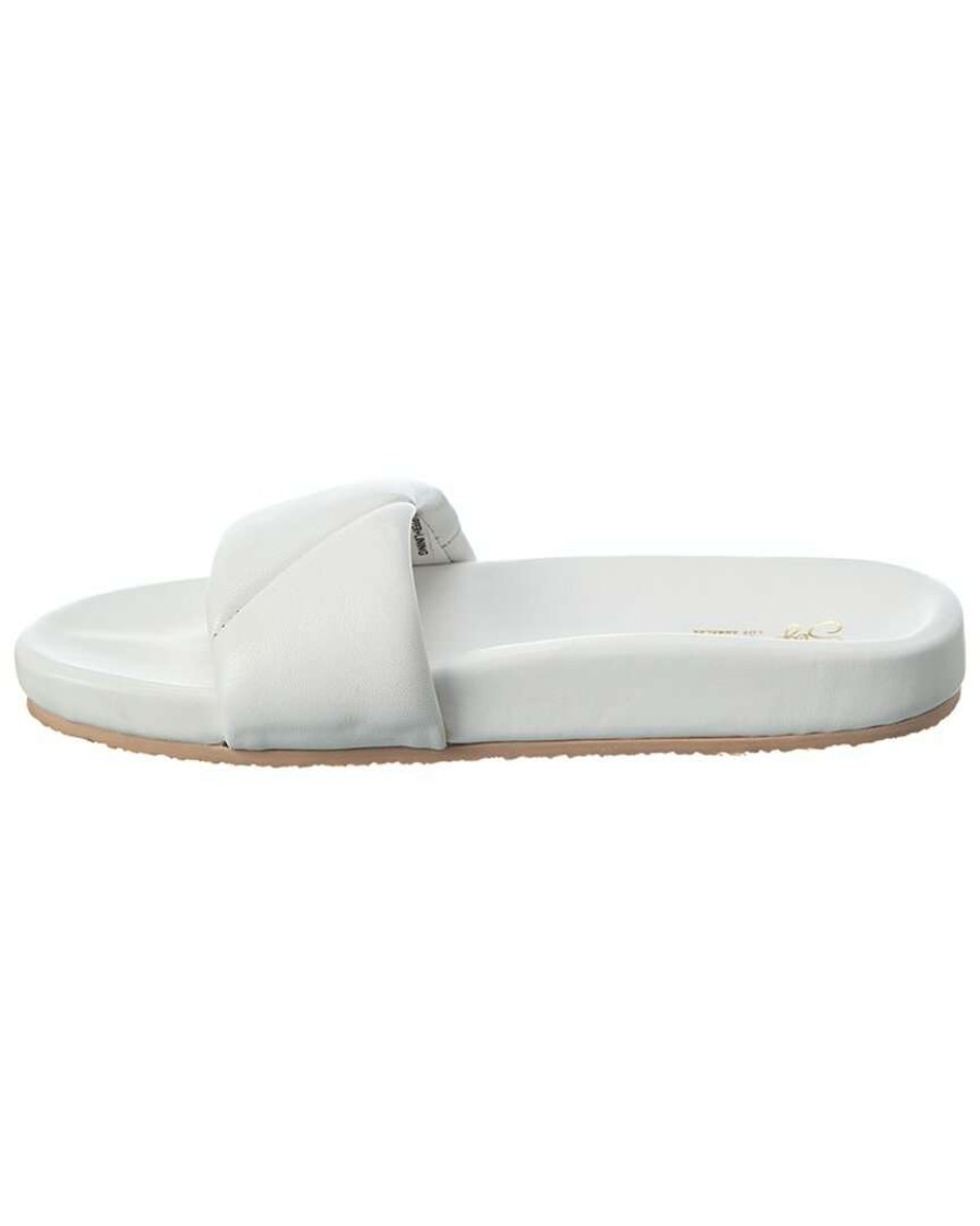 Shoes * | Seychelles Trilogy Leather Sandal Women White