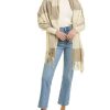 Clothing * | In2 By Incashmere Check Cashmere Wrap Women Beige