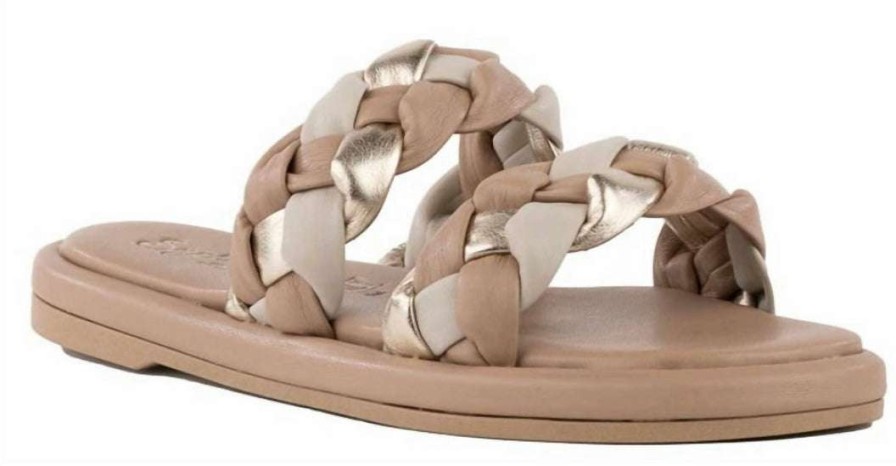 Shoes * | Seychelles Golden Coast Flats In Women Sand Multi