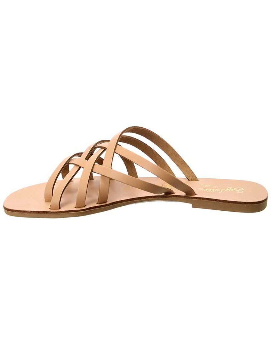 Shoes * | Seychelles Nice Try Leather Sandal Women Brown