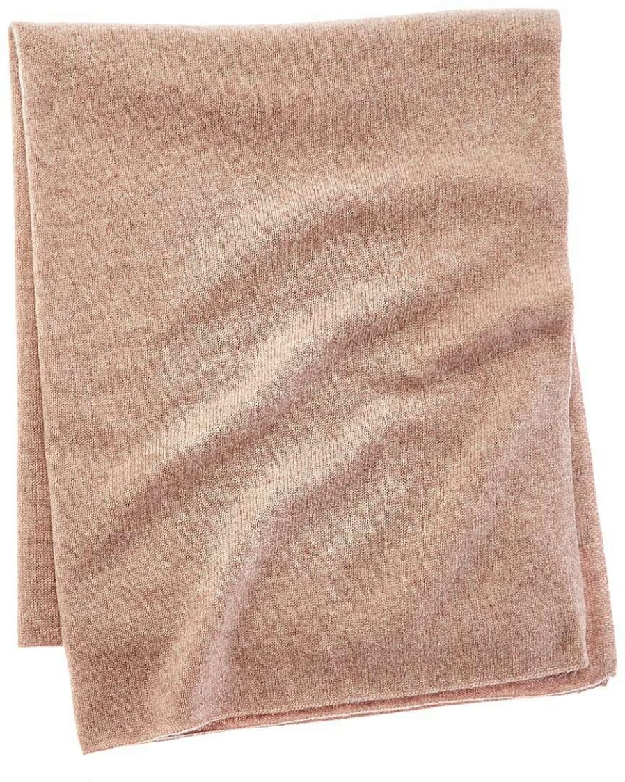 Accessories * | In2 By Incashmere Cashmere Travel Scarf Women Brown