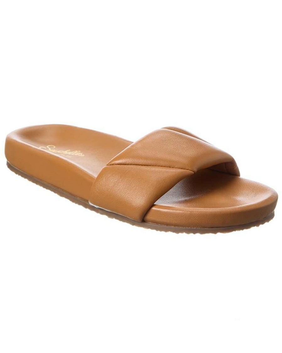 Shoes * | Seychelles Trilogy Leather Sandal Women Tan